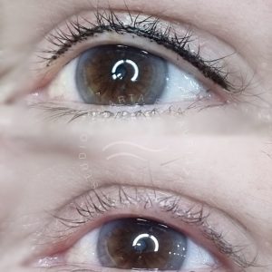 Eyeliner entrepestañas